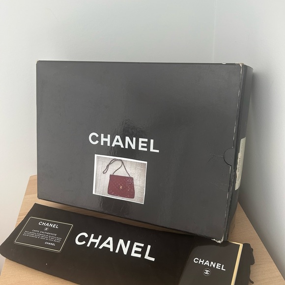 Chanel Quilted Red Flap Bag - Picture 12 of 12